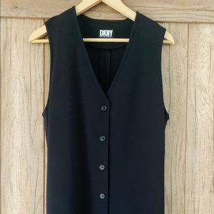 Vintage DKNY Button Front Dress